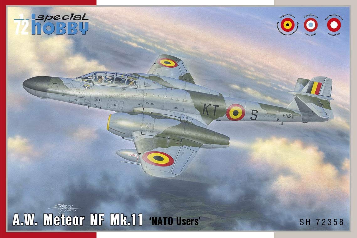 Amazon | スペシャルホビー 1/72 フランス空軍 A.W.ミーティアNF Mk.11