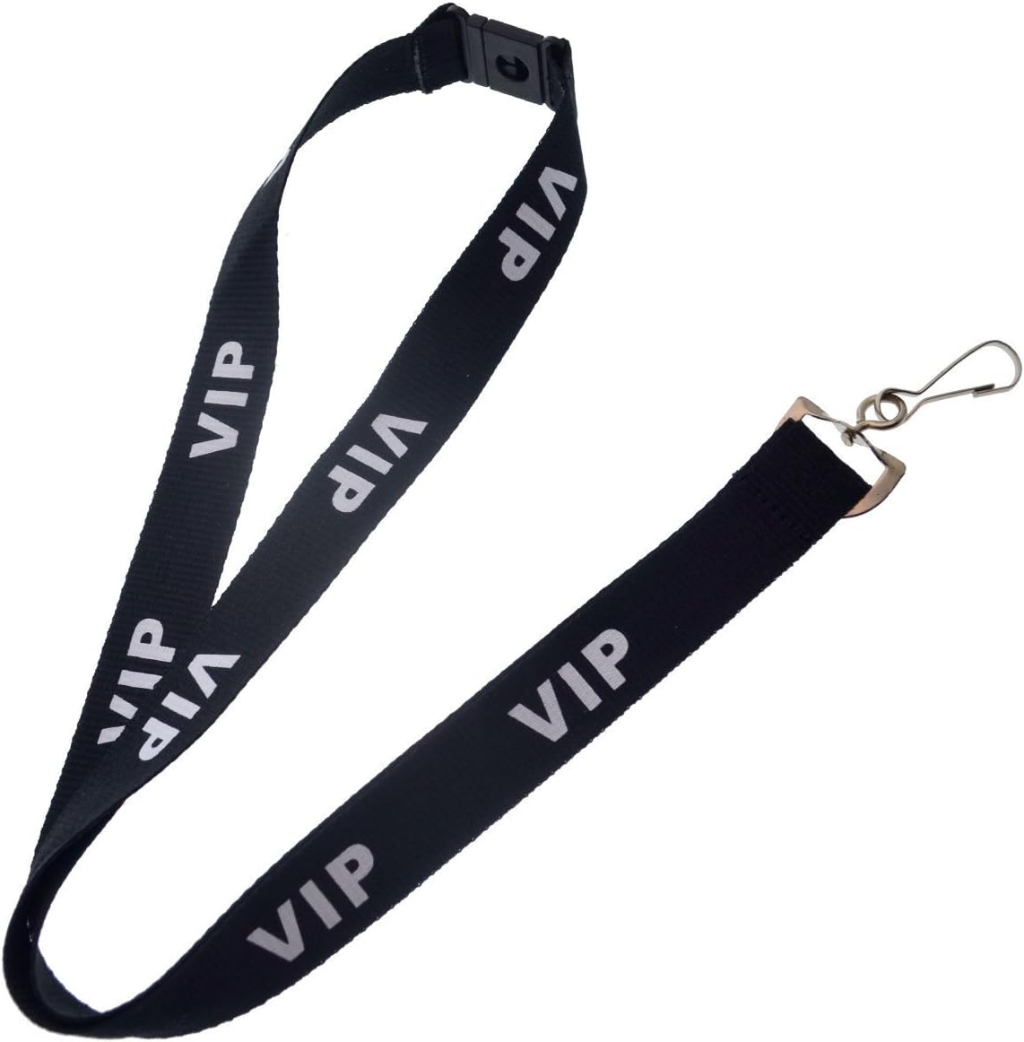 10 Pack - Special Event 4X7 Extra Large Ticket Holders with Lanyards for Pit Passes and Playoff Games (Black VIP)