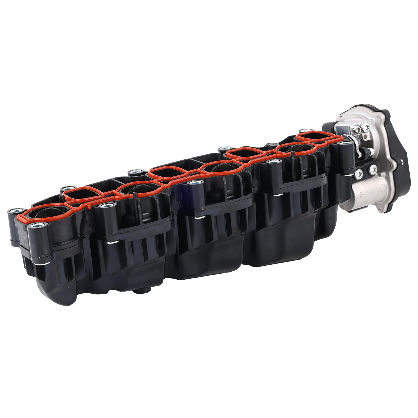 03L129711AG Ansaugbrücke Saugrohrmodul Ansaugkrümmer mit Dichtung Ersatz für A3 8P1 8PA 8P7 A4 8K2 8K5 8KH A5 8T3 8TA 8F7 A6 Q5 TT Leon Exeo Yeti 5L Superb II Golf Plus Passat B6 Eos