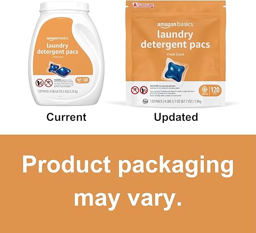 Miniatura 8 de Yaxa Basics Paquete de detergente para ropa, hipoalergénico, libre y transparente, 120 unidades (nuevo embalaje)