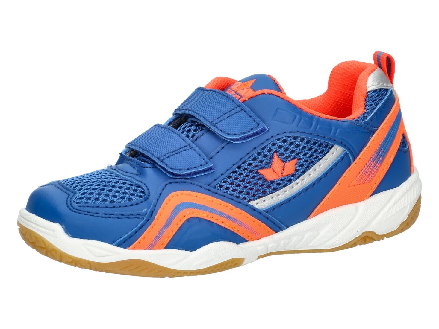 Lico Unisex Kid's Enjoy V Indoor Trainers, Blue/Orange, 10.5 UK Child