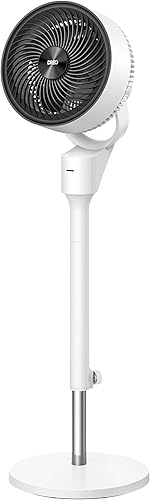 Dreo Ventilador para dormitorio, ventilador oscilante de 80, silencioso de 25 dB, ventiladores de pedestal de 80 pies para oficina en casa, vertical