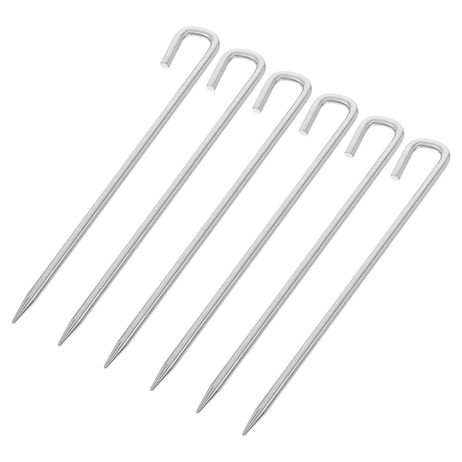 Estacas de acero inoxidable Kisangel de alta resistencia para toldos