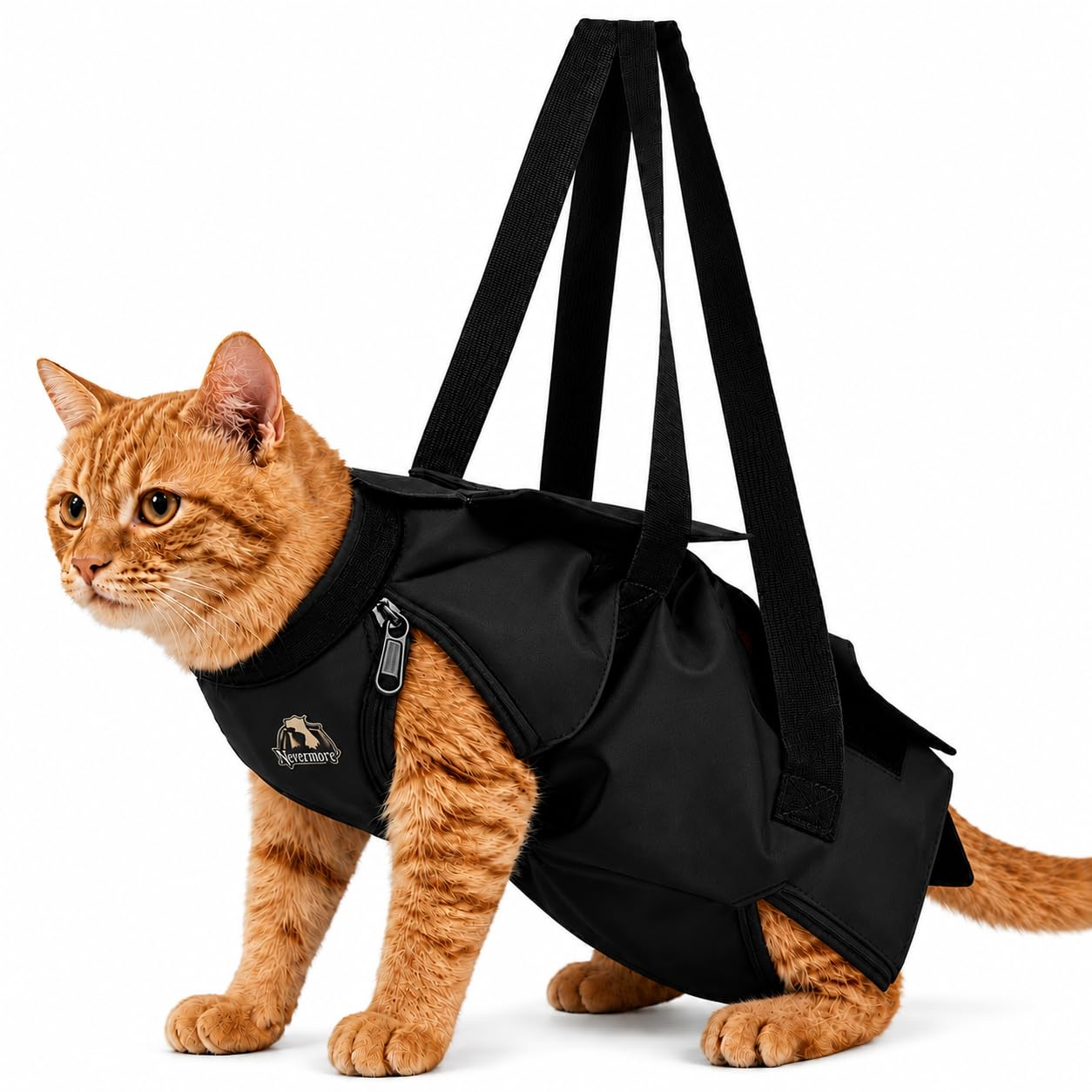 Cat Grooming Bag | Cat Restraint Pouch | Pet Bag for Nail Trimming | Small Dog Grooming and Restraint Sack | Nail Trimming Hammock Anti-Scratch.-image-0