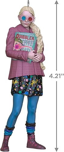 Miniatura 3 de Hallmark Recuerdo 2022 Edición Limitada Adorno de Navidad Luna Lovegood Harry Potter Wizarding World