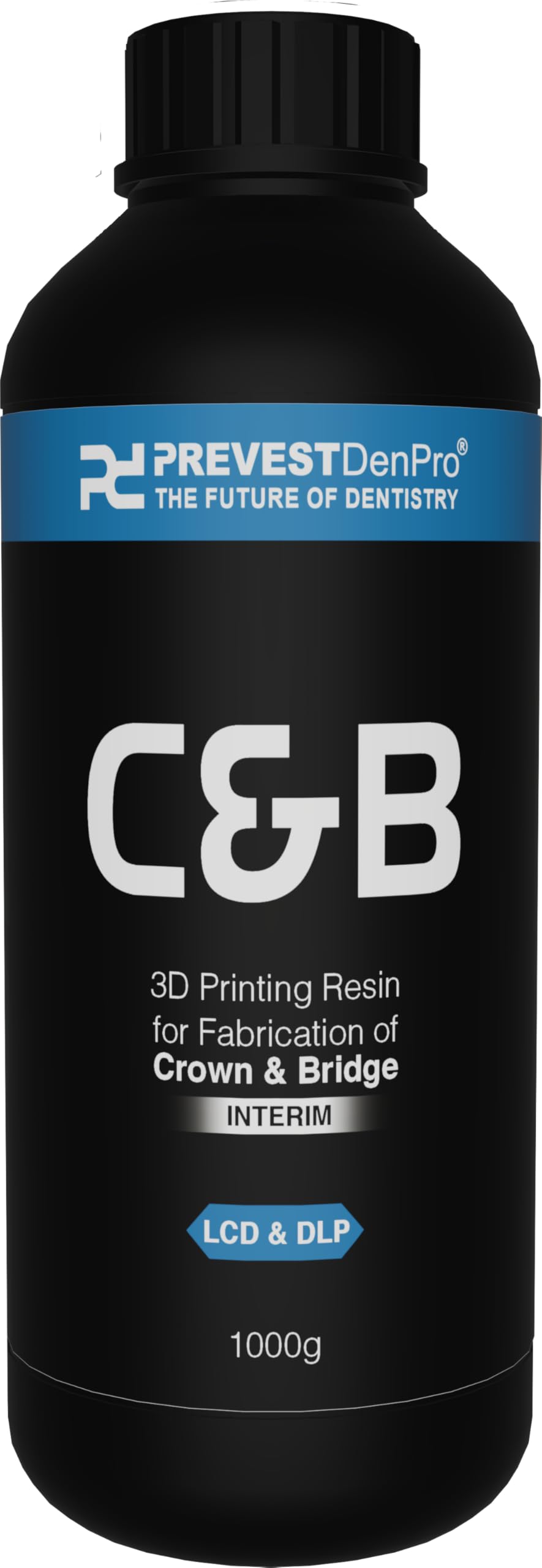 Prevest C&B Interim 3D Printing Resin for Fabrication of Temporary Crown & Bridge 1000 Grams (B1)-picture-17