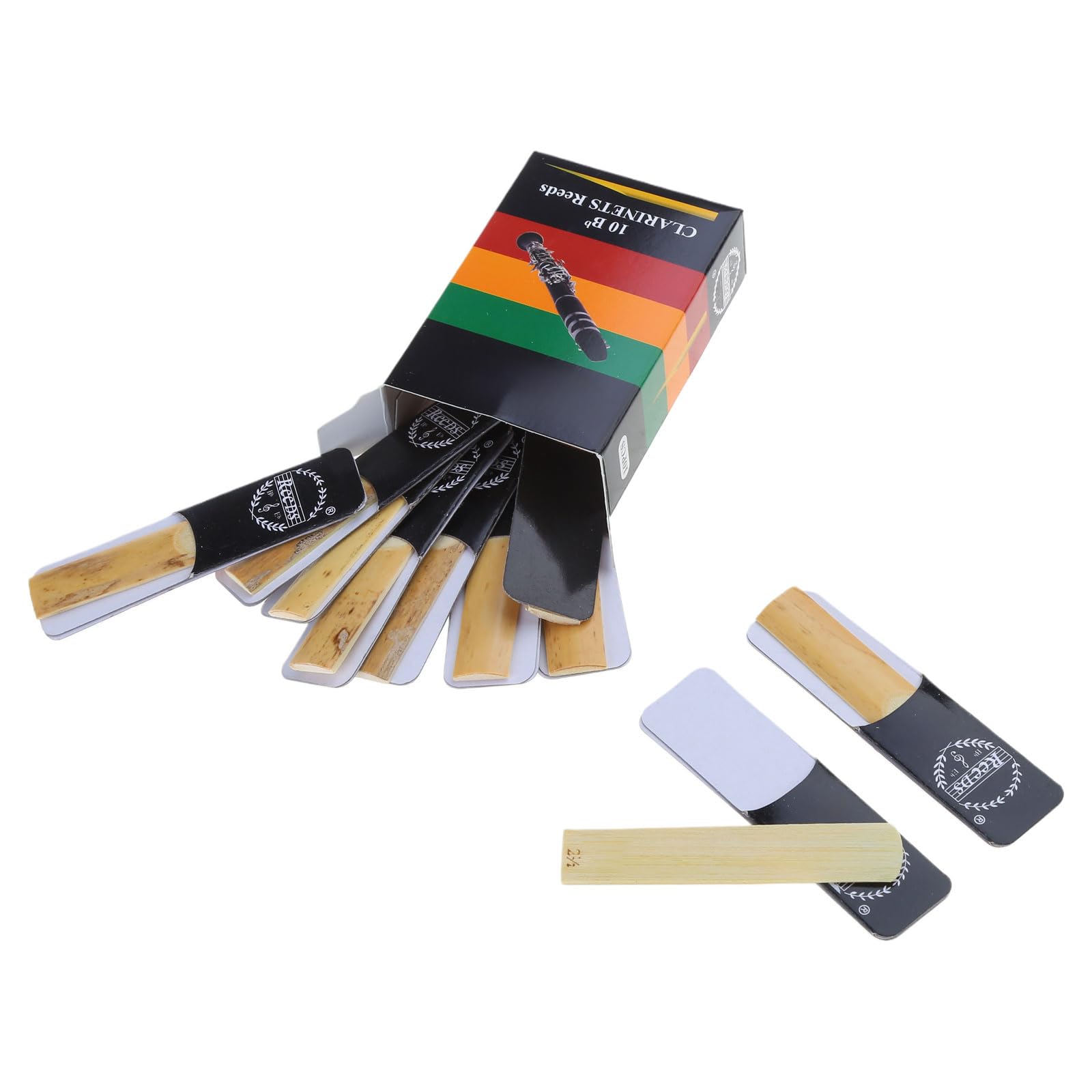 10pcs Tone Clarinet Whistles 2.50 Strength Traditional Whistles With Thinner Whistles Tip & Unfiled Cut