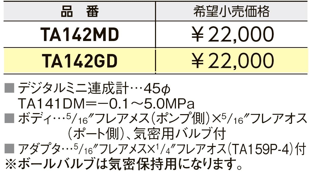 Amazon.co.jp: イチネンTASCO ミニ真空ゲージキット デジタル 