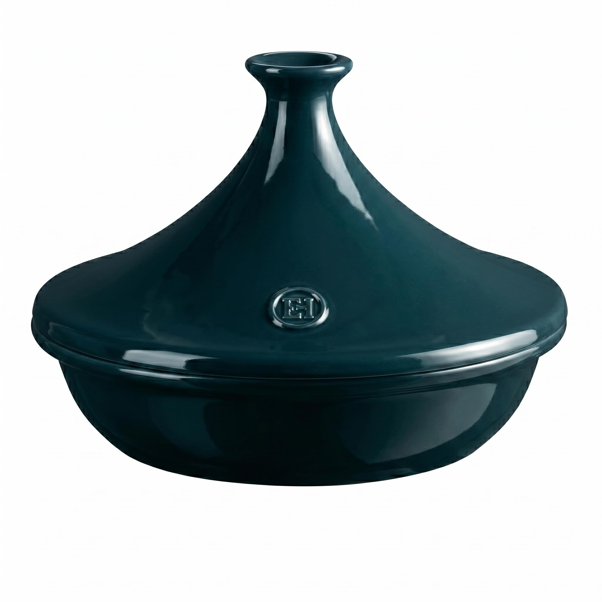 Emile Henry Tajine 32,5 cm – Céramique Flame – Cuisson Douce et Saveurs Préservées – Tous Feux & Four – Coloris Belle-Île – Fabriqué en France