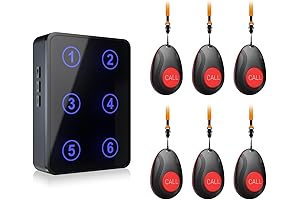 Wireless Call Light: Caregiver Pager with LED Display for Enhanced Communication