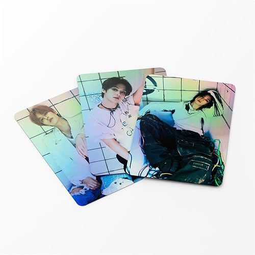 Miniatura 5 de KPOP Stray Kids Rock Star LOMO - Juego de tarjetas fotográficas de regalo para fanáticos, decoraciones de fiesta, Hyunjin Felix Bangchan Han (110