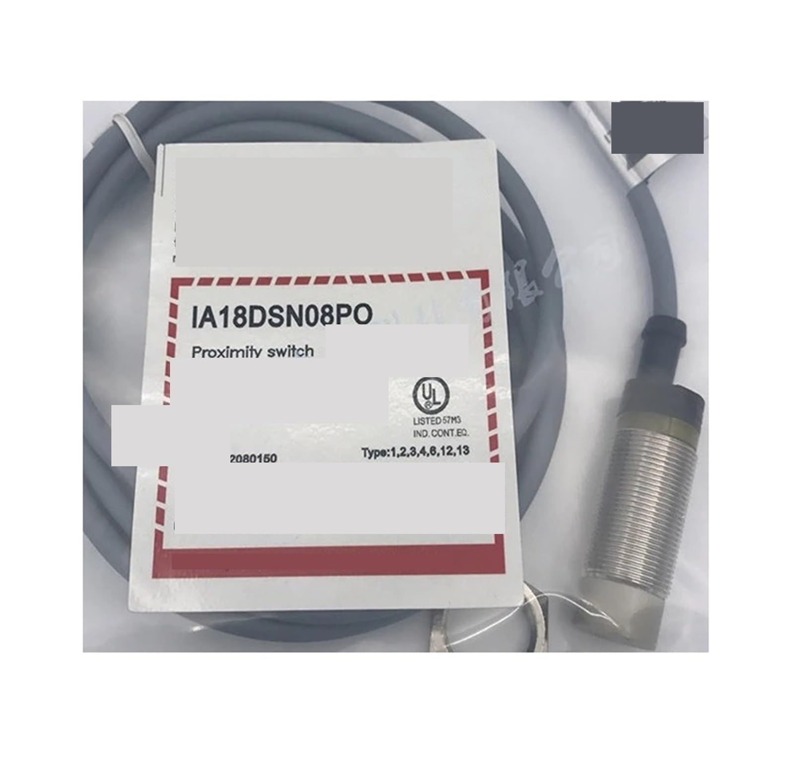 Capteur de proximité CA18CLN12PA avec boîtier robuste pour environnements difficiles