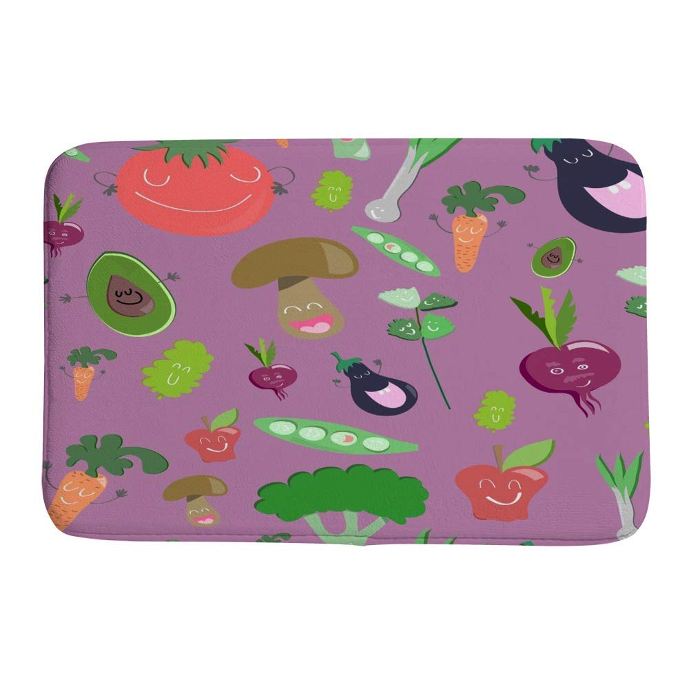 Tapis de bain en velours corail violet pour une salle de bain cocooning