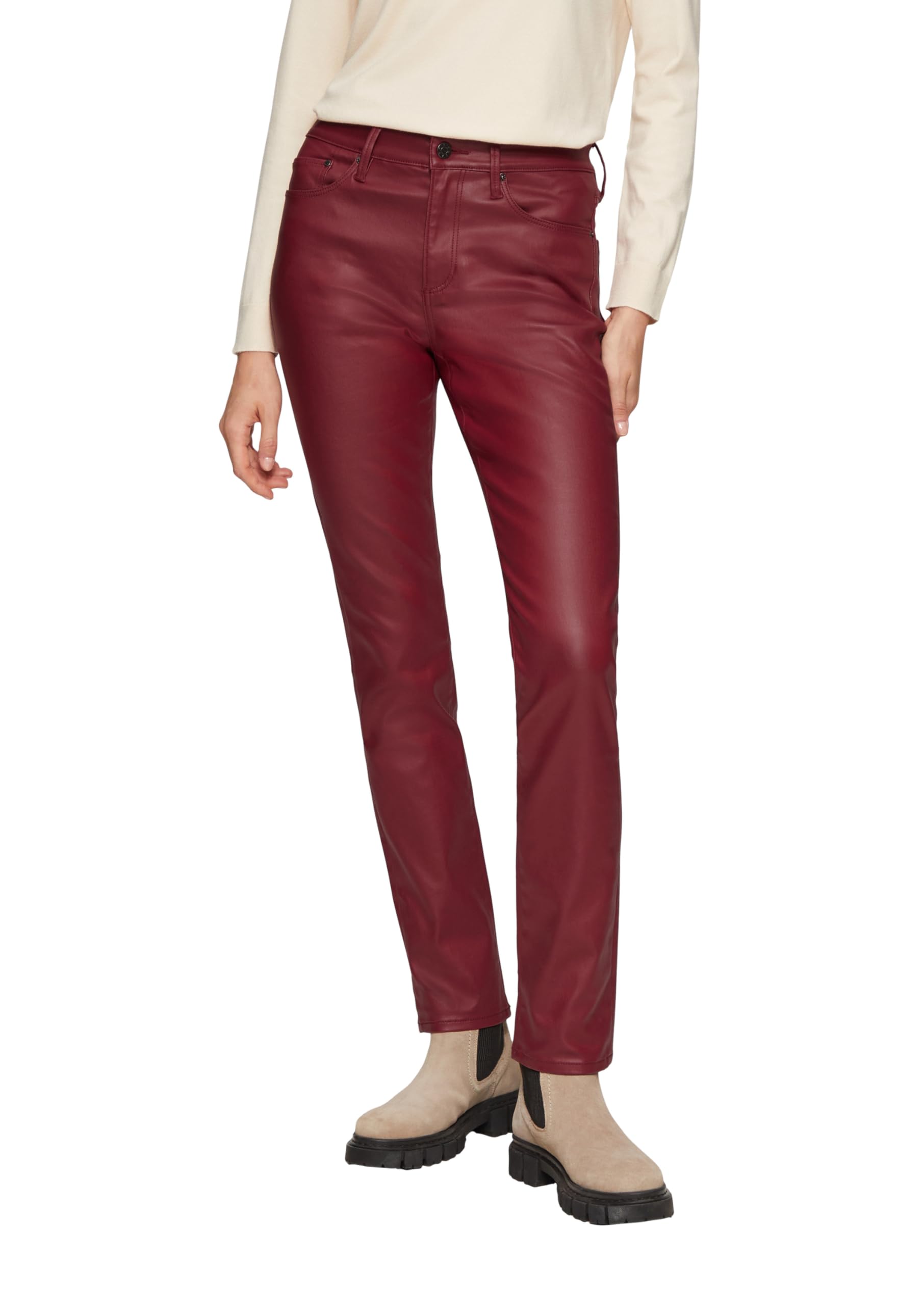 s.Oliver Damen Jeans – Slim Fit, Mid Rise, Denim
