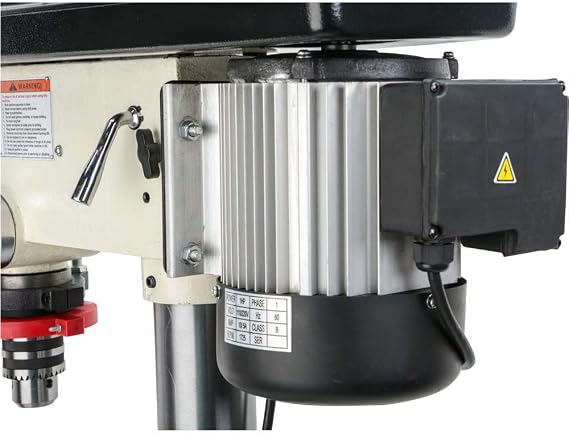 SHOP FOX W1680 1-Horsepower 17-Inch Floor Model Drill Press, 34 Inch