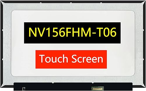 NV156FHM T06, pantalla LCD de repuesto para NV156FHM-T06, 15.6 "FHD 1920x1080 IPS 40Pin OnCell Touch, panel de visualización para portátil con cinta