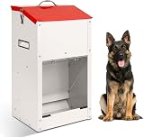 Svauoumu Automatic Dog Feeder, 25lb Capacity, Outdoor & Indoor Use, Large Dog Travel Refill Feeder - 1