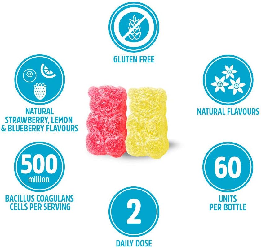 VITALDIN Probiotic Gummies, 500 Million CFU Bacillus Coagulans per Serving - Image 5