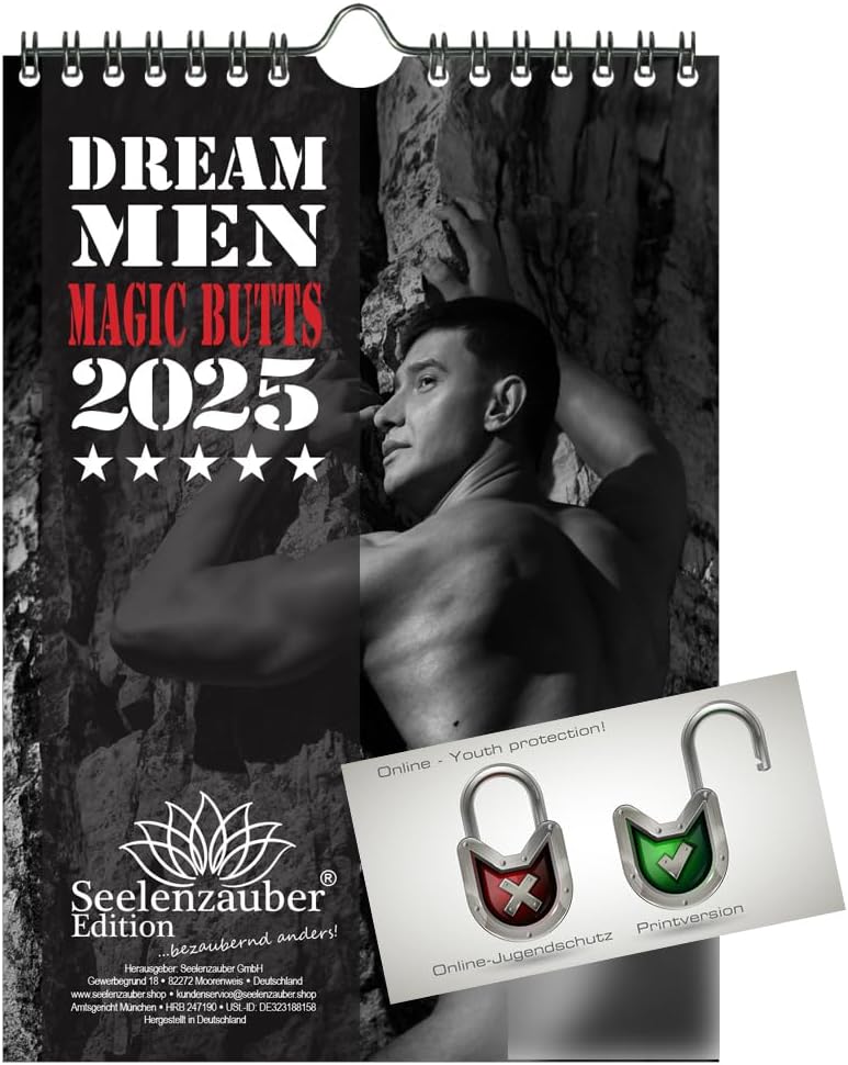 Verschiedene Pin-Up Kalender 2025 A3 / A4 Wandkalender Erotik Kalender