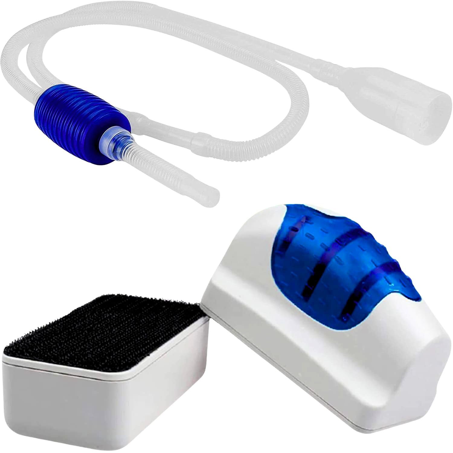 VAYINATO® 2 in 1Double Sided Magnetic Fish Tank Glass Cleaner and Aquarium Vaccum Syphon Pipe Fish Tank Gravel Cleaner by Petzlifeworld (B0CVQJ3Q84) Amazon Price History, Amazon Price Tracker