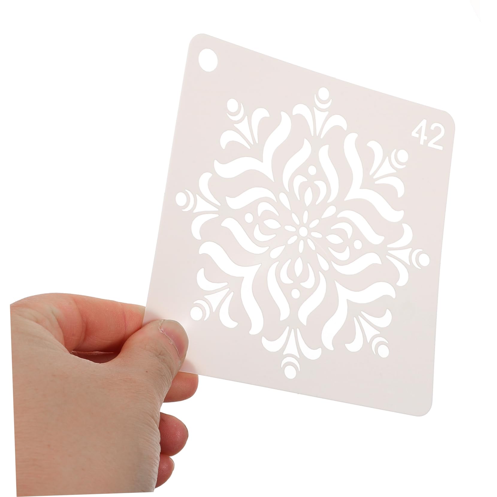 64-teiliges Mandala Schablonen Set - Malschablonen Für Kunst & Basteln