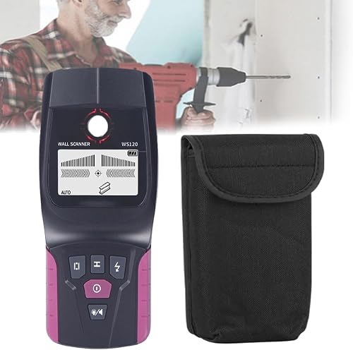TsoLay Wall Scanner Digital Handheld, Professional Multifunction Wall Detector with LCD Display, 110mm Depth Detection, Four Detection Modes,Flash/beep Alarm for Highest Accuracy Detects