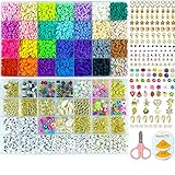 Regalo perfecto: estas cuentas se pueden utilizar para hacer regalos artesanales únicos, como pulseras, collares y colgantes decorativos para todo tipo de artículos. Usted puede crear su propia joyería única y significativa, que es muy interesante y significativa. Se pueden dar a la familia y a los amigos como artesanías para Navidad, cumpleaños y día de la madre.