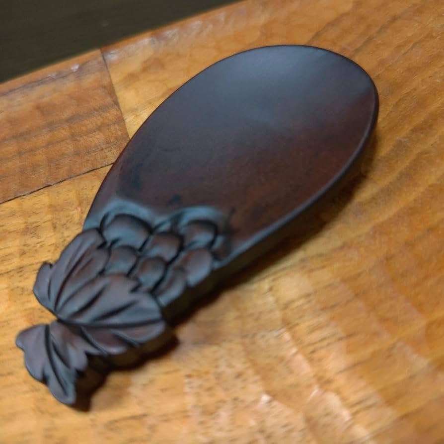 宝物コレクション軽井沢彫天然木彫刻アート工芸品靴べら葡萄ぶどうブドウ彫刻デザイン 宝物コレクション軽井沢彫天然木彫刻アート工芸品茶さじ葡萄