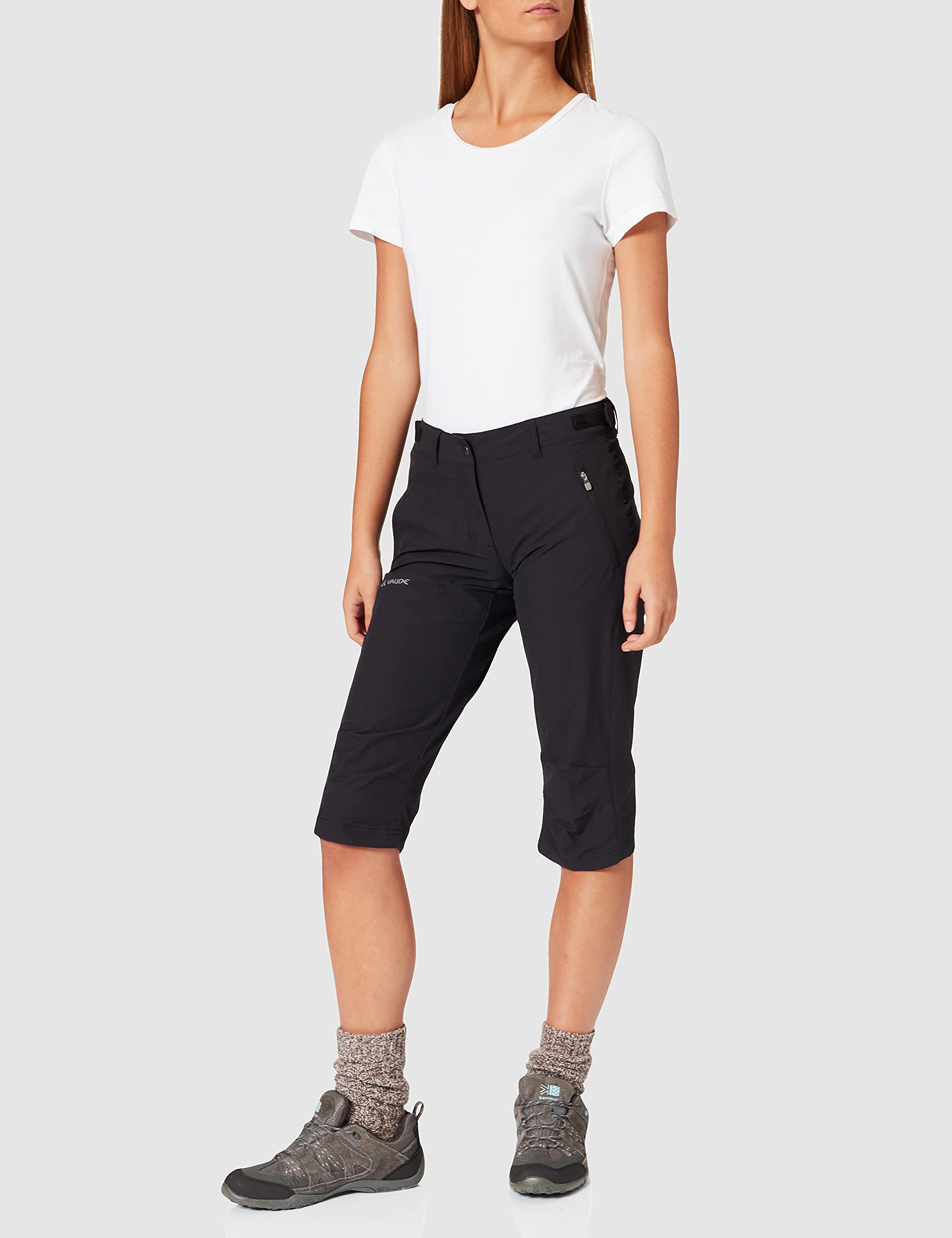 Vaude Farley Stretch Capri III - Pantalones De Trekking Mujer | Comprar Online
