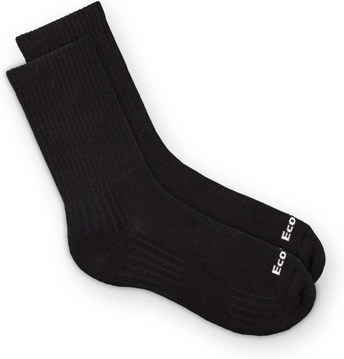 Ecosox Bamboo Viscose American Crew Socks For Men & Women Super Soft. Keep Your Feet Dry & Blister-Free One Pair