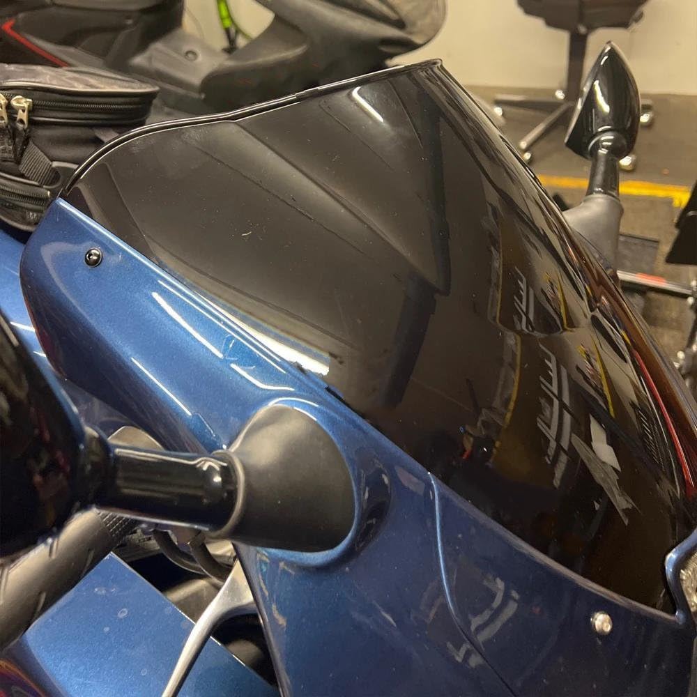 Pare-brise Double Bulle Timotox Pour Honda VTR 1000 F 1996-2005 - Certifié TÜV Allemand