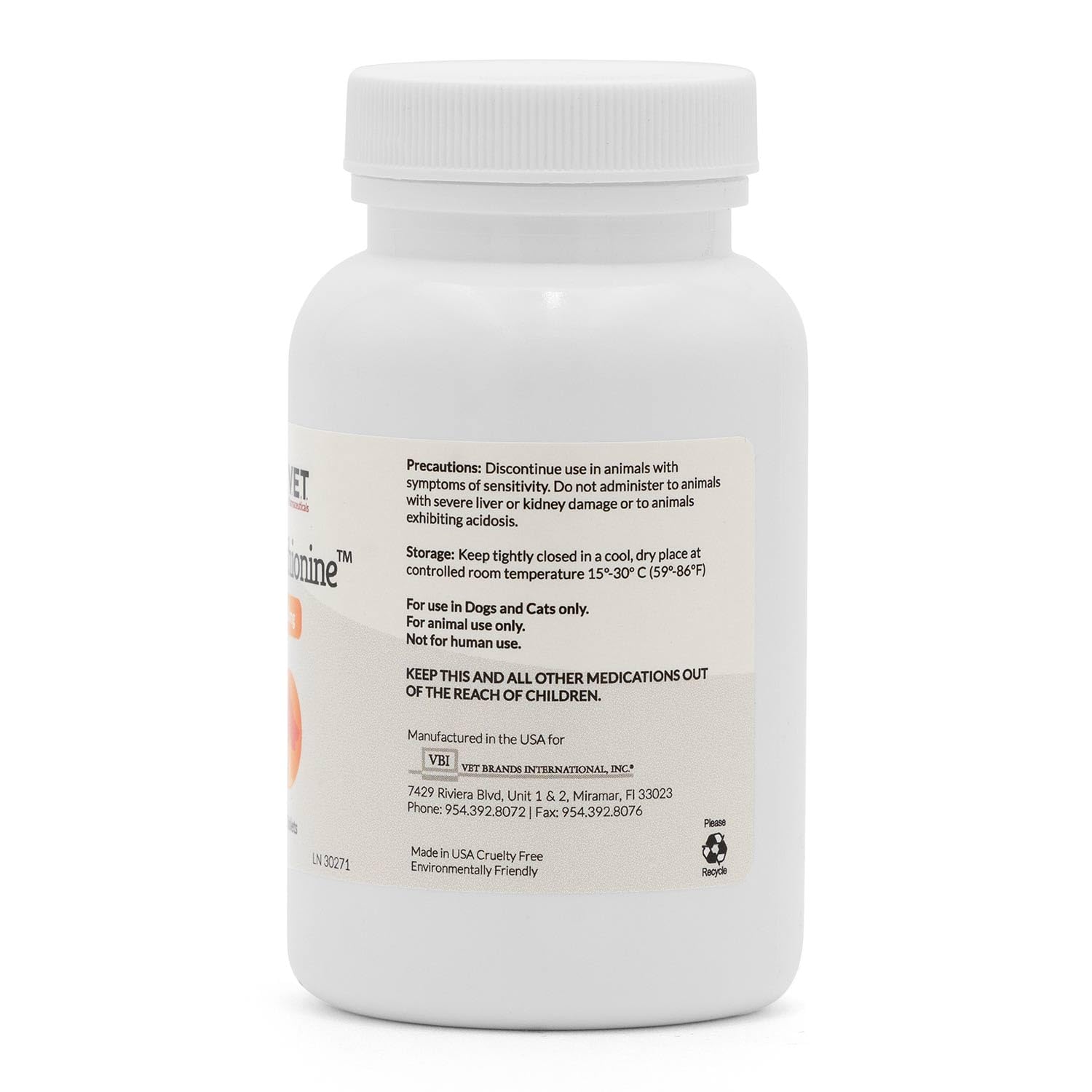 DL Methionine Tablets, 500mg, 150ct - image 3