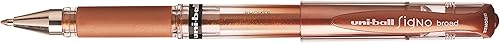 uni-Ball 146813 Signo Um-153 pulgadas - Bolígrafo de gel color cobre uni-Ball 146813 Signo Um-153 pulgadas - Bolígrafo de gel color cobre