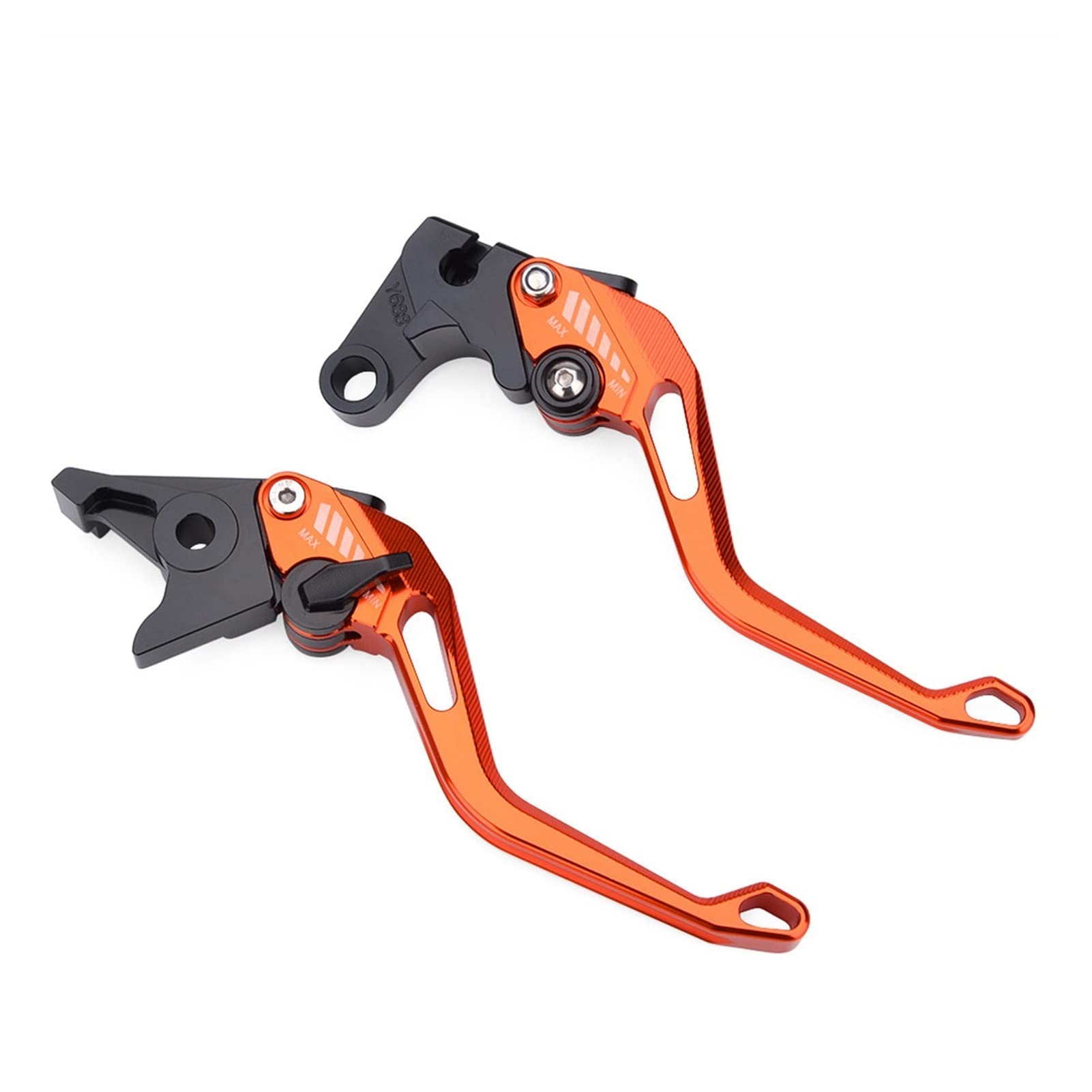 Levier d'embrayage De Frein Moto pour Rebel pour CMX 500 300 VT750 pour Phantom pour Shadow NC750 S/X pour Fury VTX1300CX Leviers d'embrayage Frein (Color : Argent)