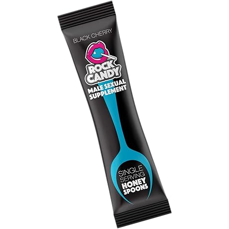 Honey Spoon - Male Sexual Supplement - Black Cherry 24 Ct Display