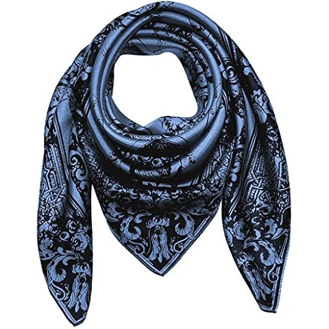 LORENZO CANA -Foulard pour la femme - écharpe de 100% soie pour le printemps et l´été Cover