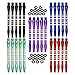 L.E.D STEP 5 Sets 50mm 25pcs Aluminum Medium Darts Shafts Dart Stem Throwing Fitting with O'ring 25pcs+25 O'rings