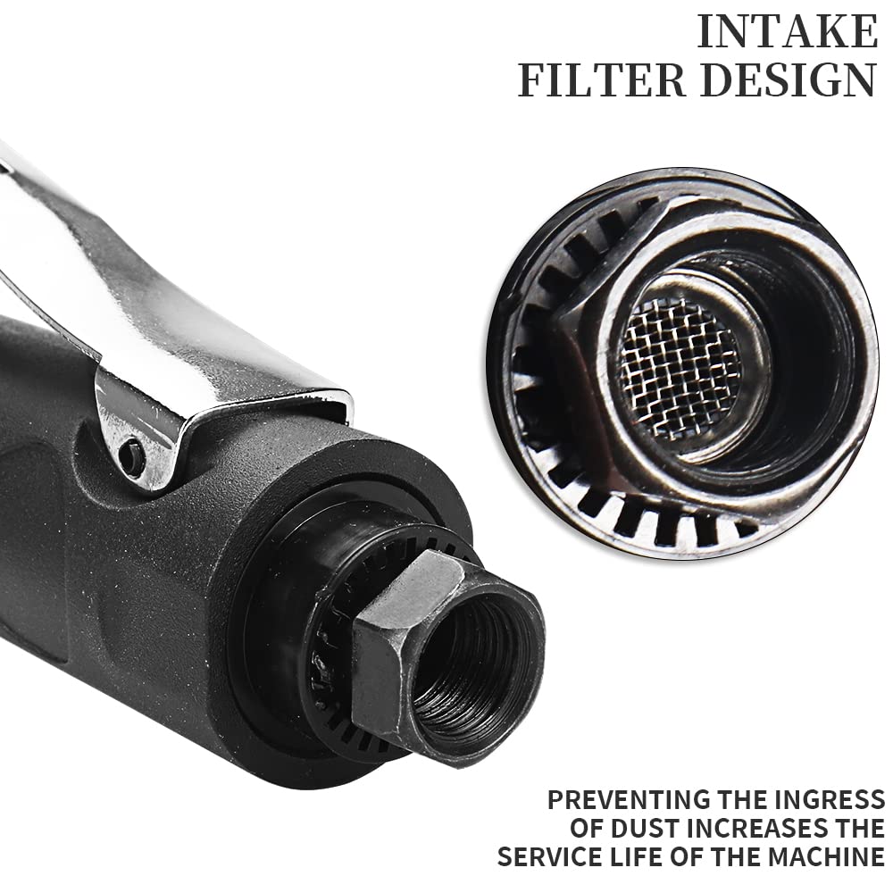 Mini Smerigliatrice Angolare Pneumatica 50mm Con 41 Dischi - Levigatrice Compatta Per Lavori Di Precisione - Foto 8