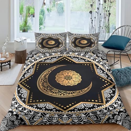 Parure de lit motif islamique 140x200 microfibre