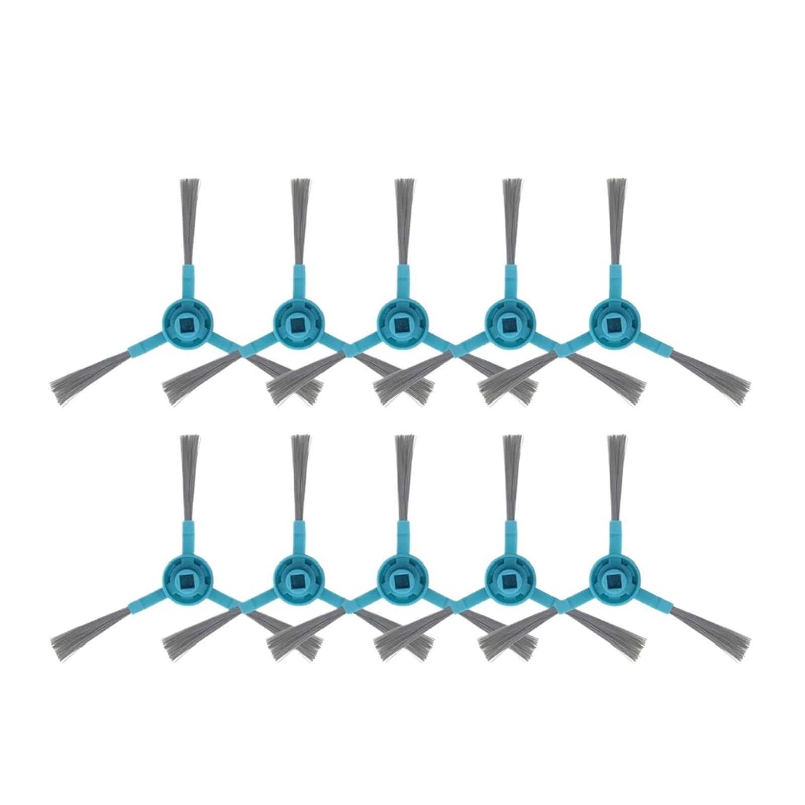 Vividcrate Side Brush Replament,Compatible For Cotec,Compatible For Conga,3090 3290 3490 3690 4090 5090 Robotic Vacuum Cleaner Cleaning Brush Acssories(10pcs)