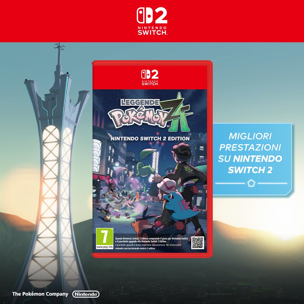Leggende Pokémon: Z-A Nintendo Switch 2 edition - Ed. Italiana - Versione su scheda