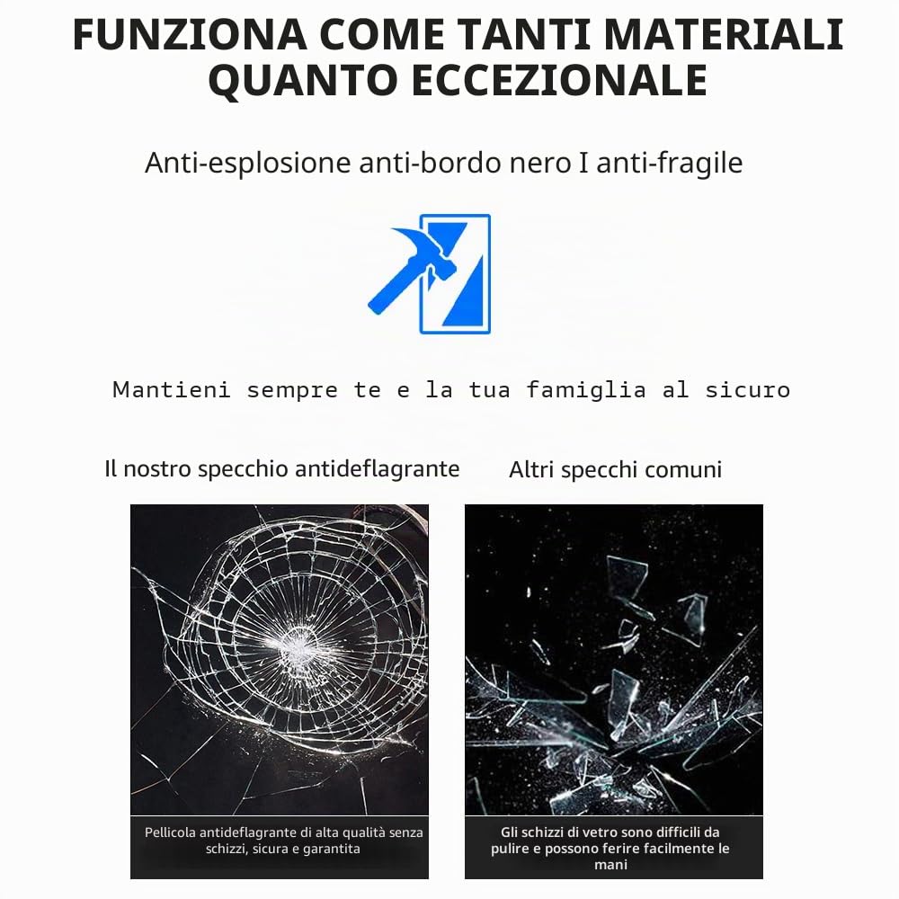 Specchio rotondo LED da 70 cm, specchio da bagno con luce, anti-appannamento, vetro temperato, 3 colori dimmerabili, retroilluminazione frontale e posteriore, CRI90+, pulsante touch