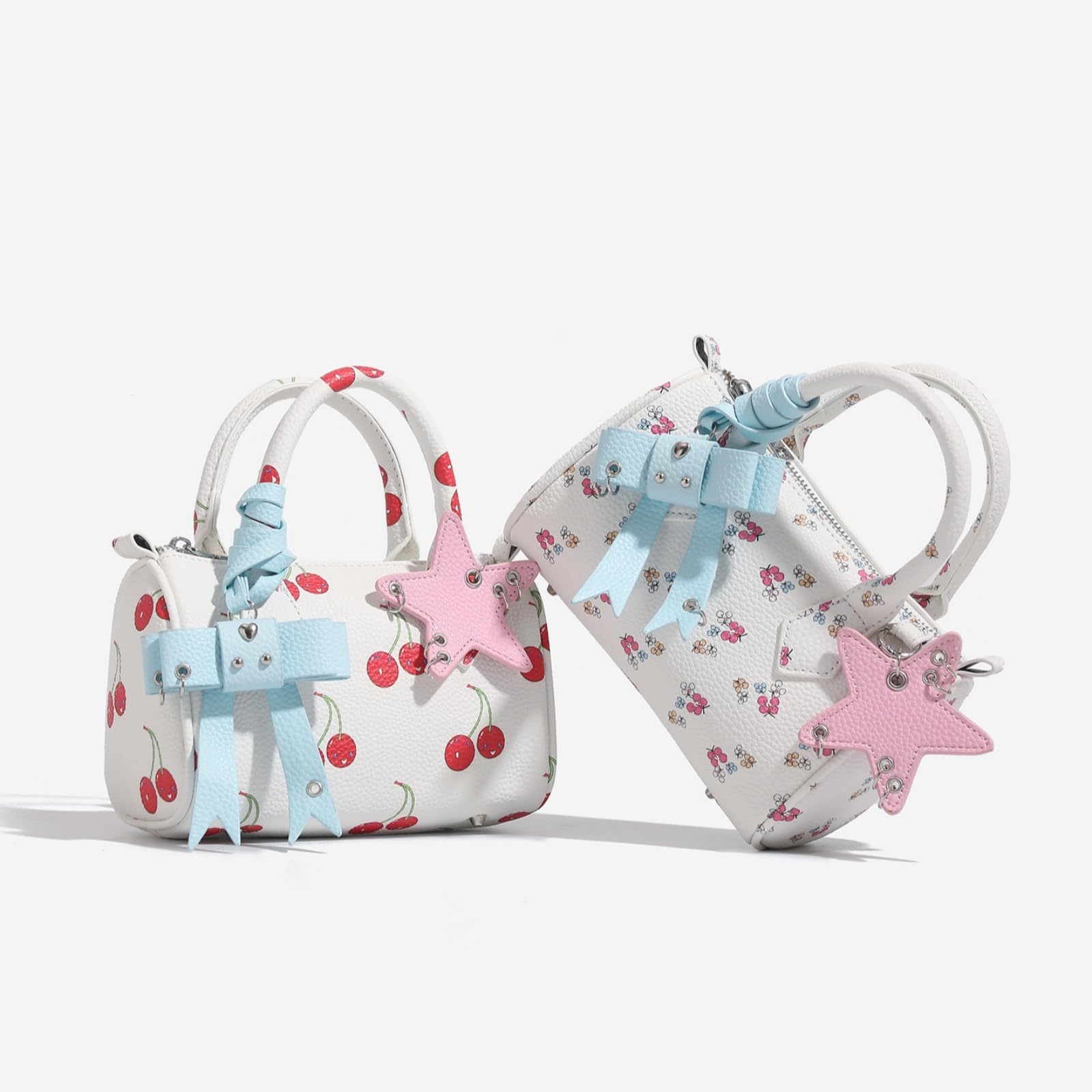 Borsa Donna Donne Mini Cuscino Borsa, Pu Crossbody A Spalla con Stampa Arco Decore per Il Lavoro di Festa Shopping Viaggi Incontri