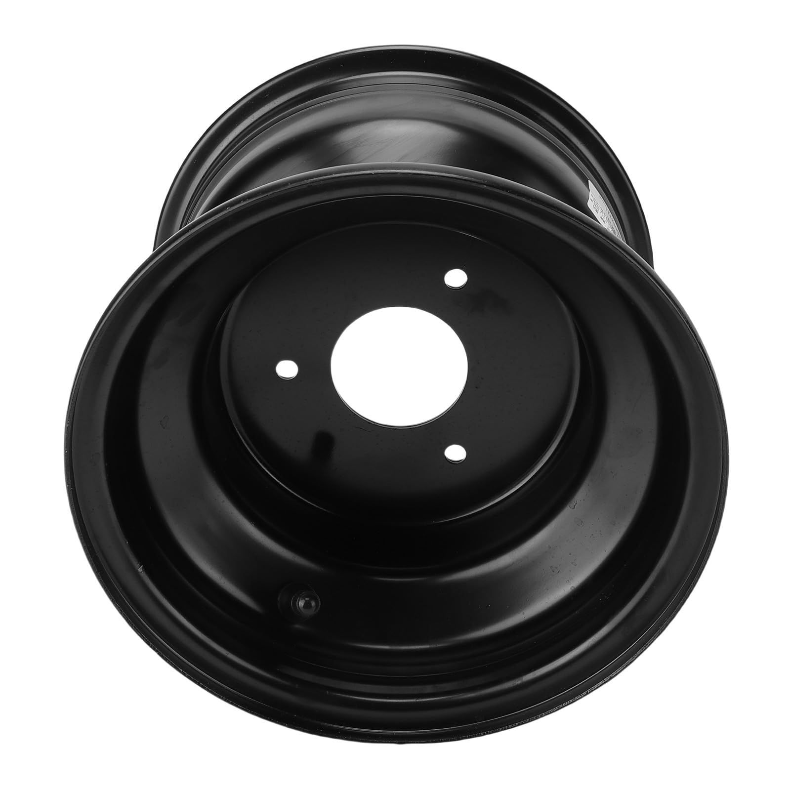 Generic Jante de Roue de VTT 18x9,50-8, Design en Métal Robuste, Aspect élégant pour Quads, Noir (3 tasses)