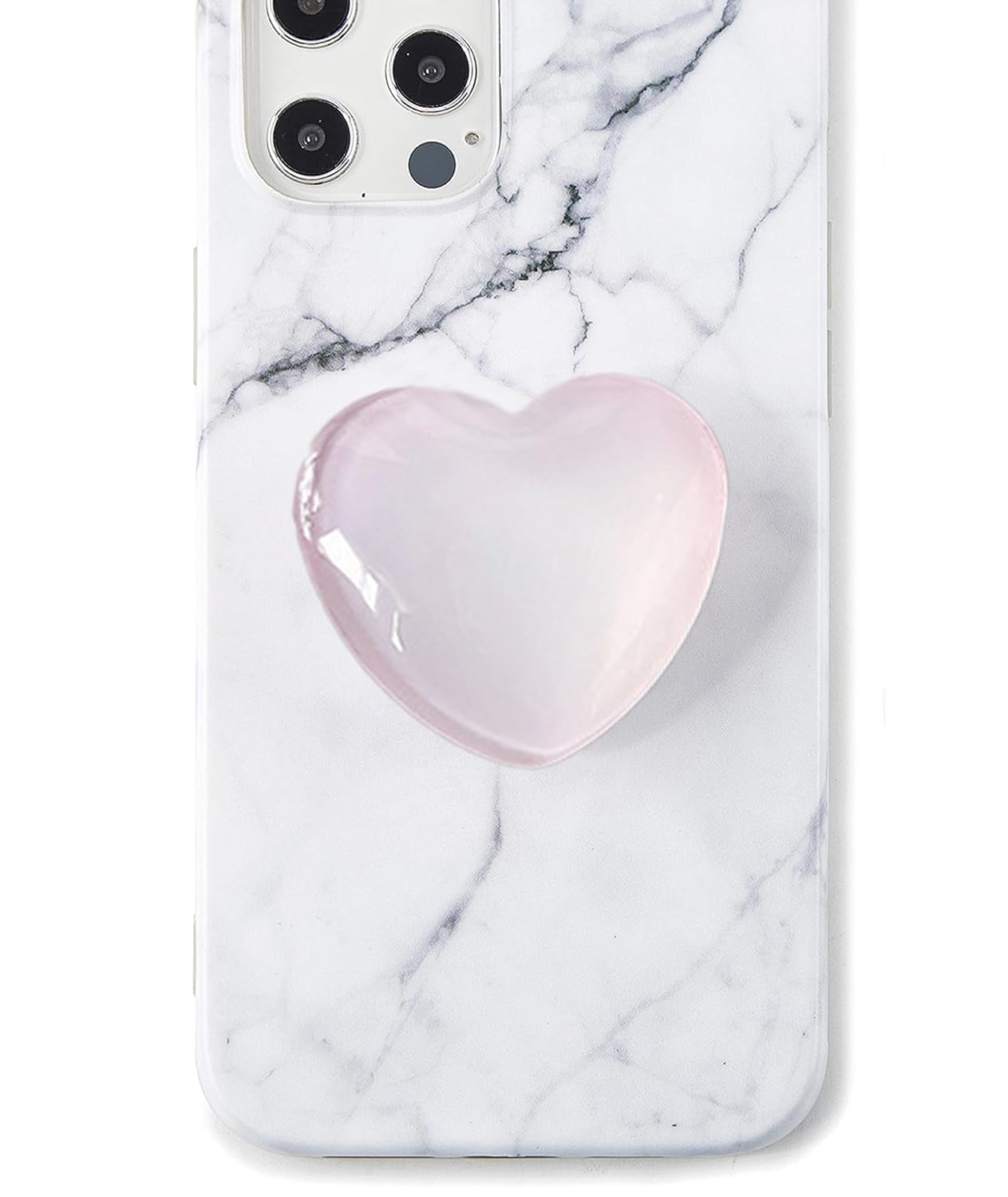Phone Grip for Phone, Pink Phone Grip Scalable Base Grip Slide for Phones Heart-Shaped Phone Holder and Solid Popwallet for Mobile Phone Anti Slip-image-14