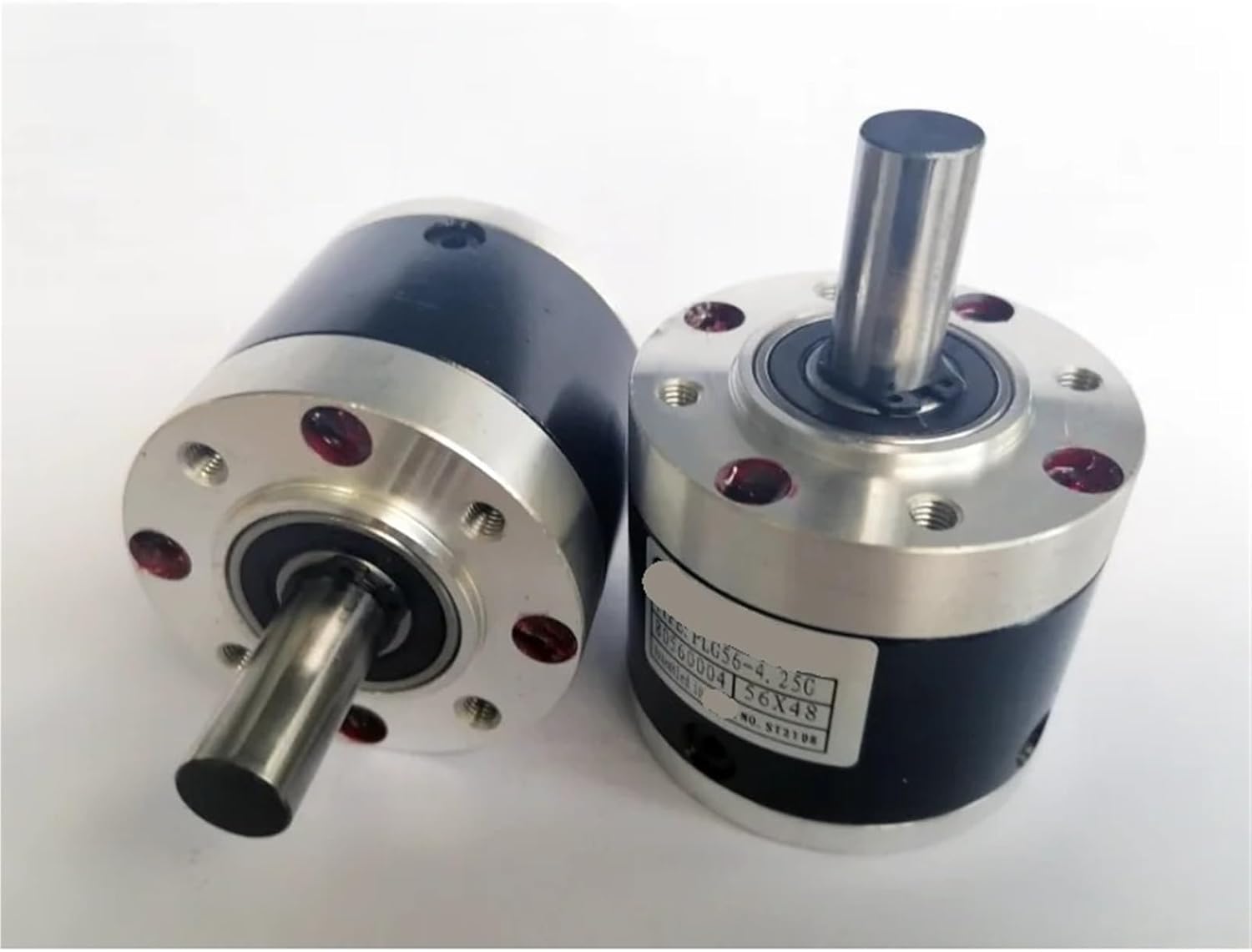 1pcs/lot Planet Reducer 56mm Speed Ratio 13:1 15:1 18:1 Round Input Flange for DC Motor with Shaft Diameter 6mm or 6.35mm or 8mm(6mm,13 to 1)
