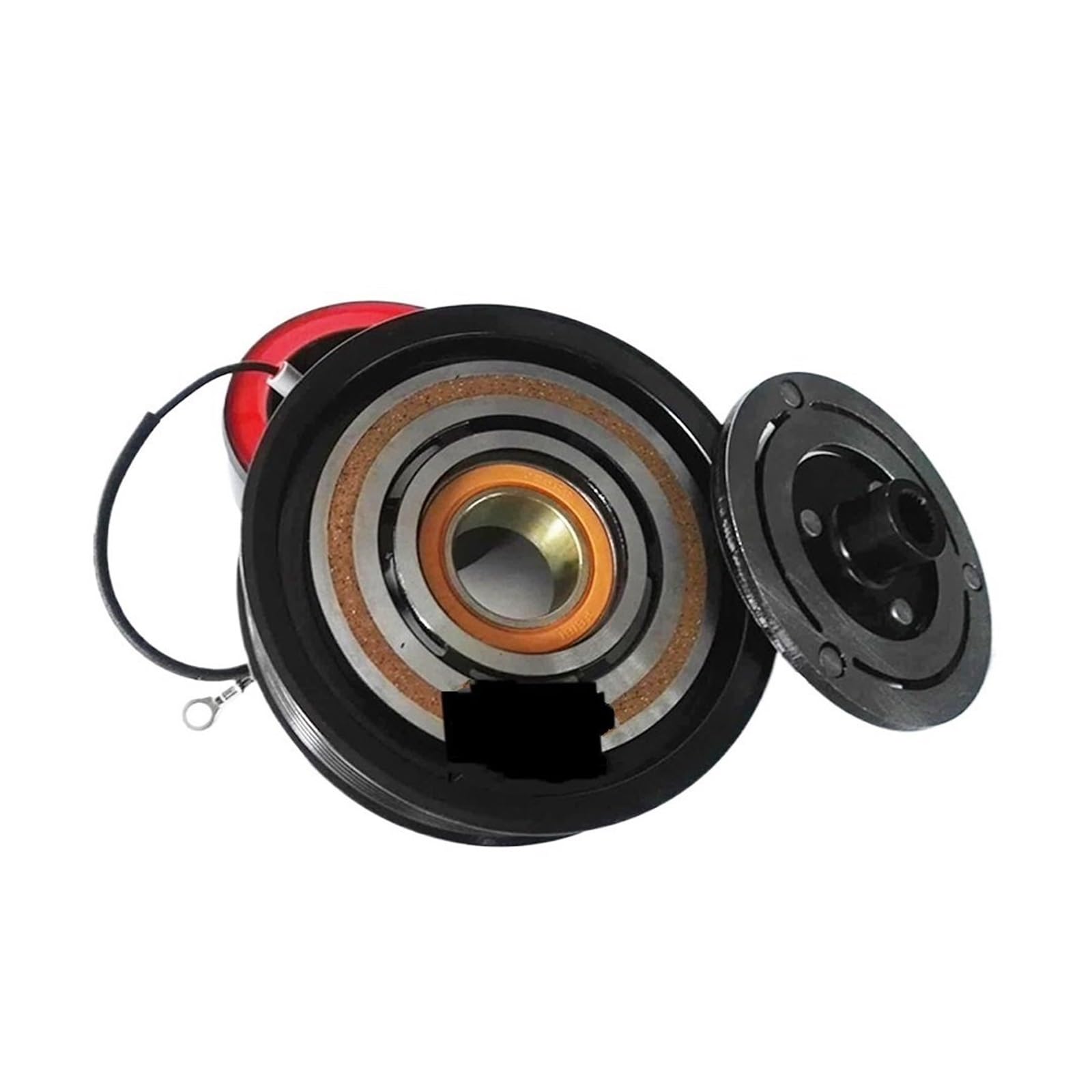 Aqyhsotw One Color Ac Bypass Pulley Fit For Toyota Fit For Vigo Hilux Compressor 2007-2009 Bearing 305220 Pulley 7Pk 10S11c Auto Ac Compressor Clutch Assy