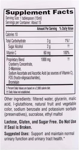Miniatura 3 de Cystex Complejo líquido de arándano, 7.6 onzas líquidas (paquete de 4)