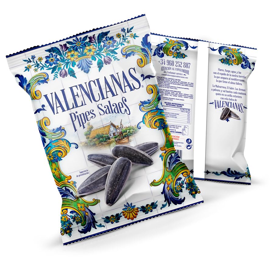 Pipas Valencianas | Pipes Salaes | Contiene Expositor con 10 Unidades