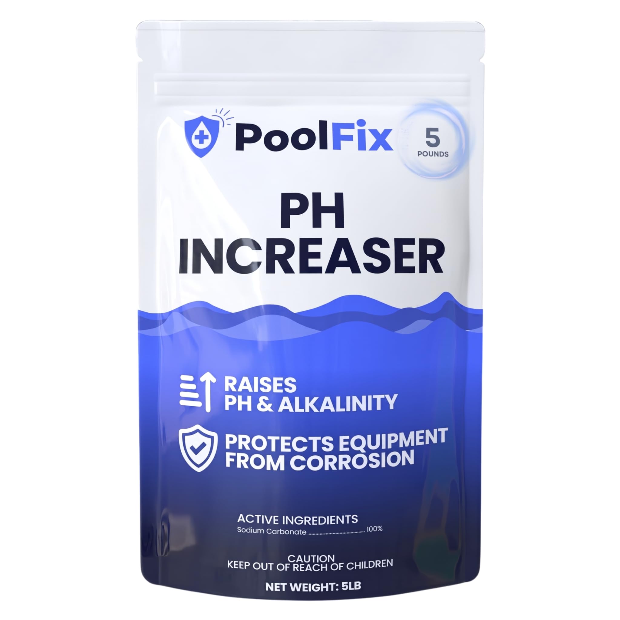 Photo 1 of PoolFix pH Increaser 5lb Granular Soda Ash